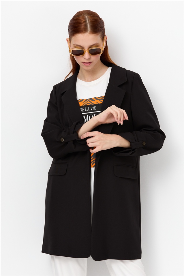 NİHAN Ceket Nihan Klasik Ceket  Siyah_modest